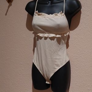 Beige bodysuit